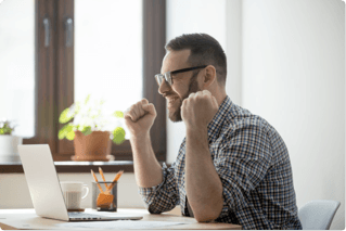 Laptop representing training sessions